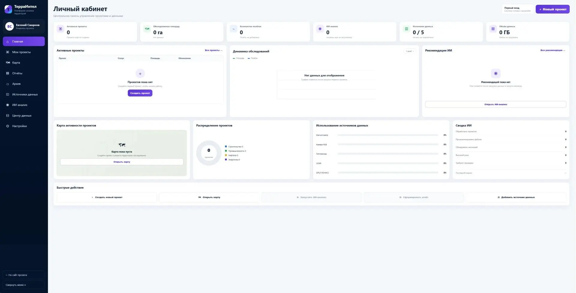 TerraIntel — модульная интеллектуальная платформа анализа геопространственных и сенсорных данных.
В рамках обучения по программе «Специалист по внедрению ИИ» разрабатываю собственный проект TerraIntel | Сетка — социальная сеть от hh.ru