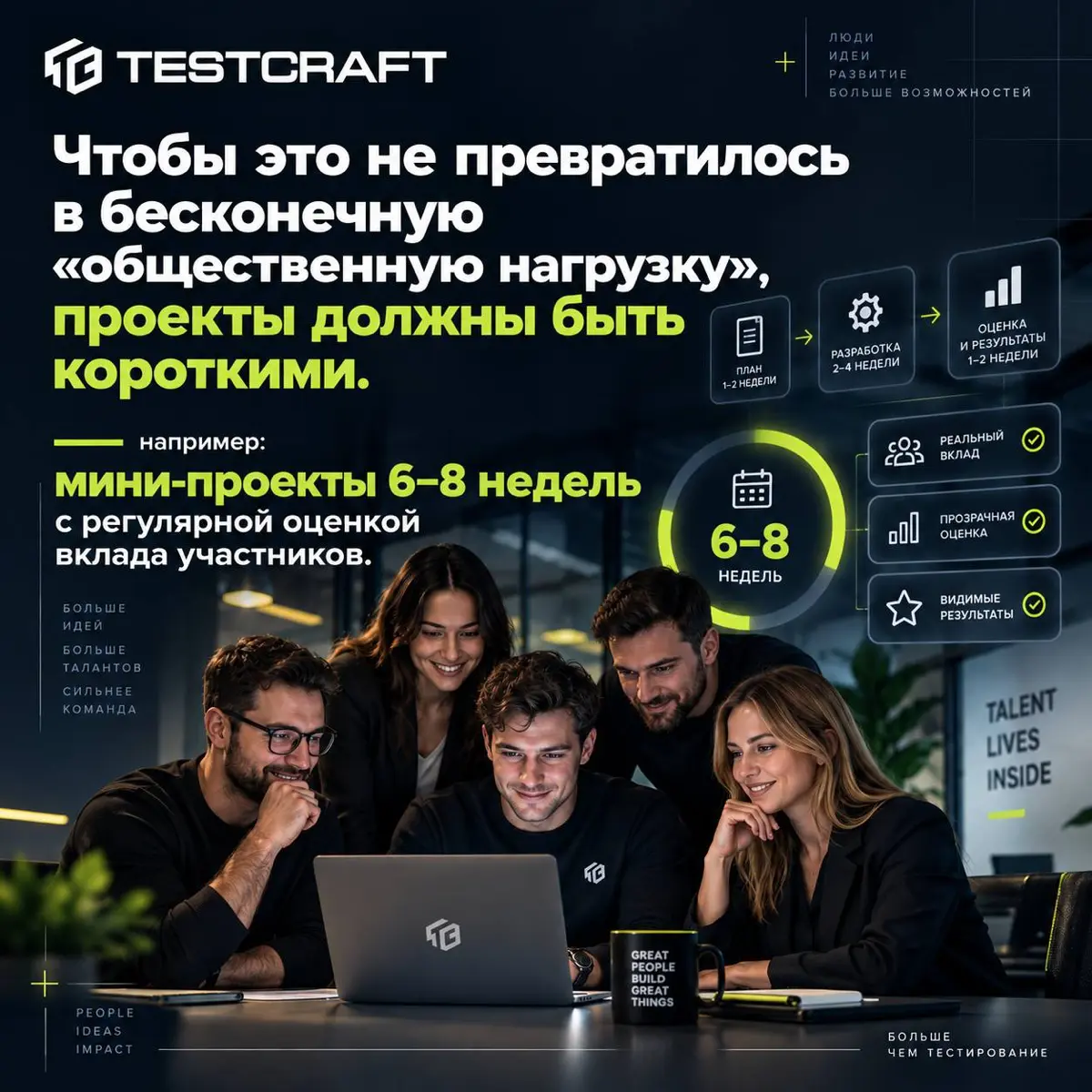 Как запустить внутренний краудсорсинг талантов | Сетка — социальная сеть от hh.ru
