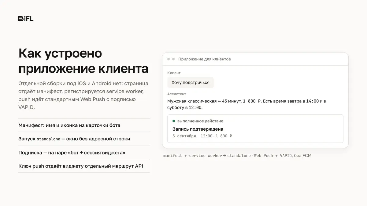 Как устроено приложение клиента: service worker и Web Push | Сетка — социальная сеть от hh.ru