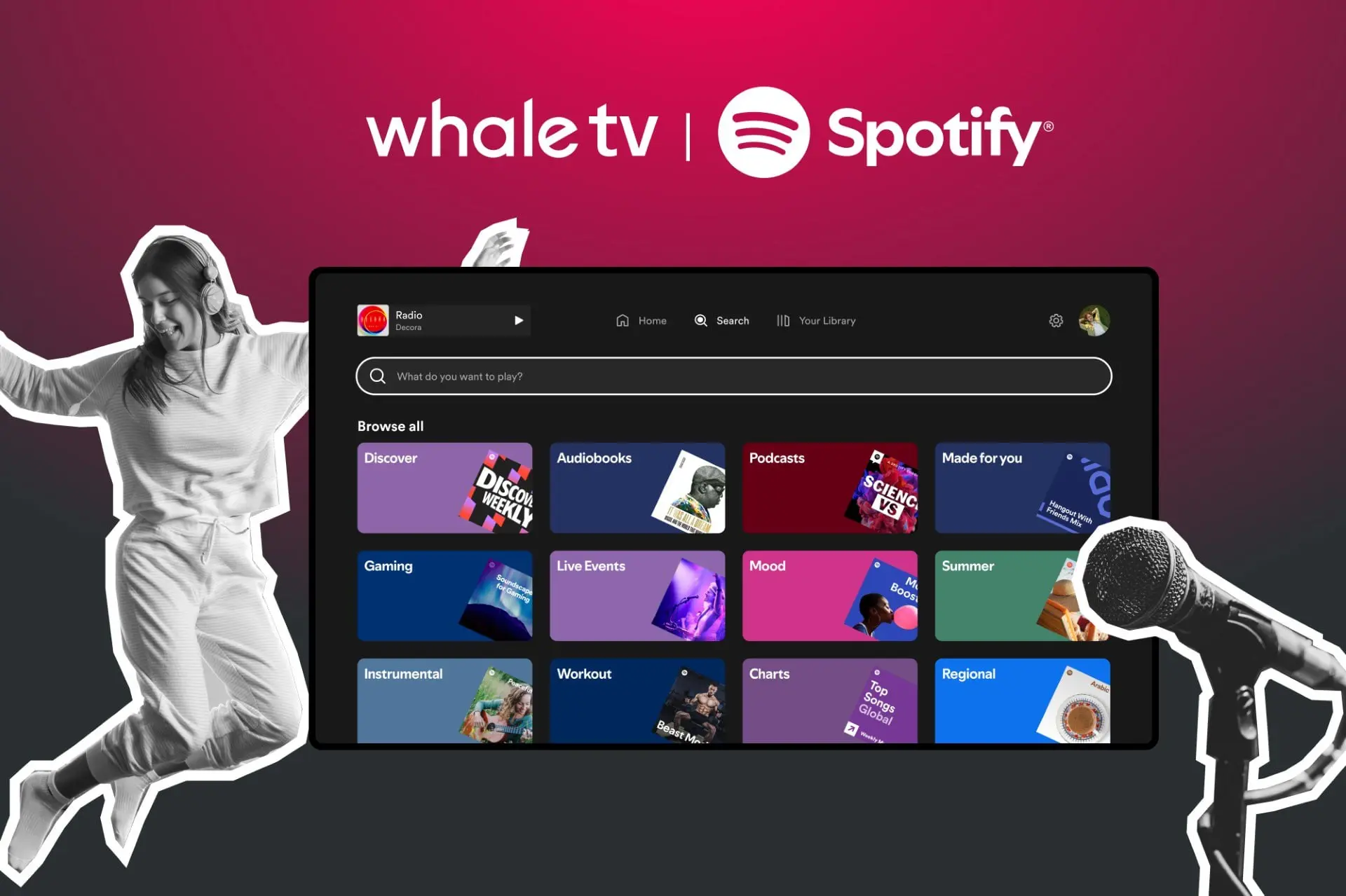 Spotify приходит на Whale TV
Spotify теперь доступен на большинстве телевизоров с ОС Whale TV | Сетка — социальная сеть от hh.ru