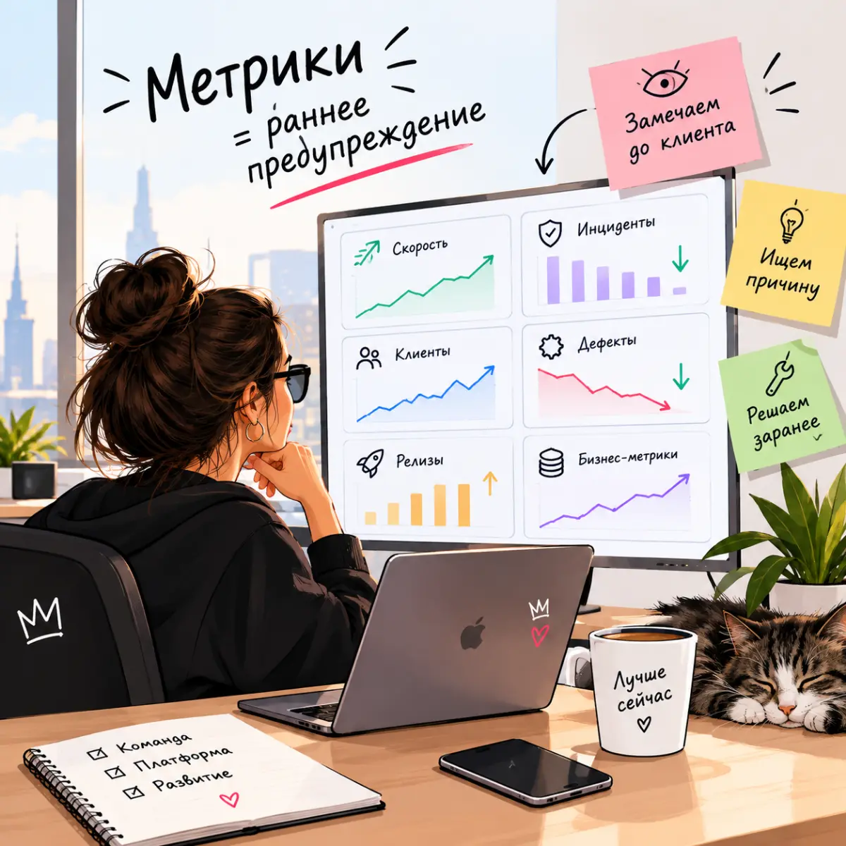 ♻️Сказ о моей любви к метрикам | Сетка — социальная сеть от hh.ru