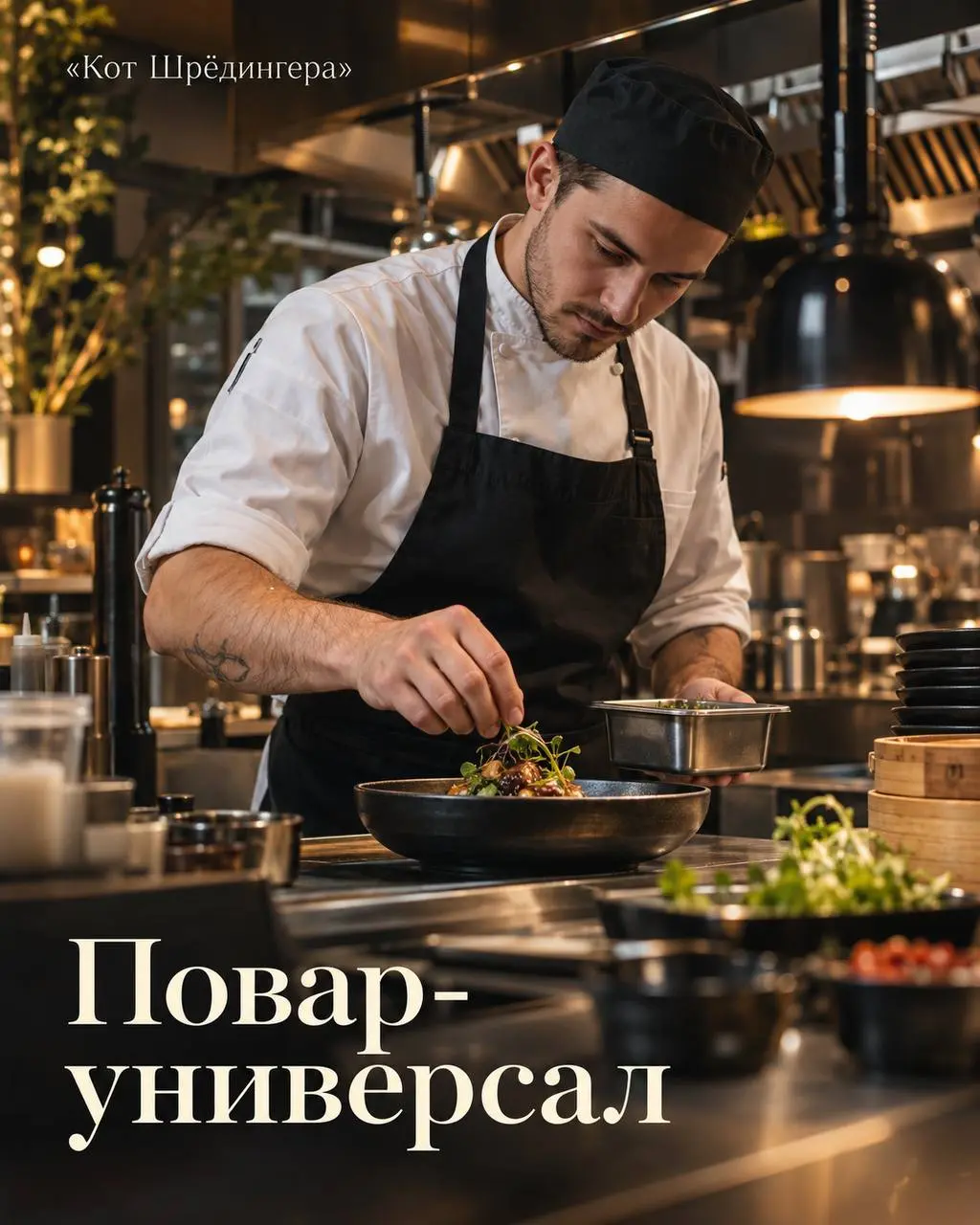ПОВАР-УНИВЕРСАЛ
128 000₽ - 130 000₽
«Кот Шрёдингера»
• Москва, Большая Дмитровка, 32с1
• Рестораны/Кафе
• +79641953313
Полное описание вакансии размещено в Телеграм и Макс | Сетка — социальная сеть от hh.ru