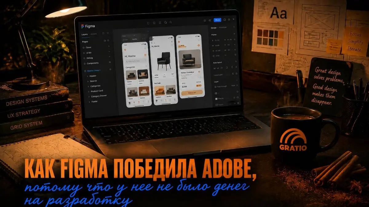 Как Figma победила Adobe из-за нехватки денег на разработку | Сетка — социальная сеть от hh.ru