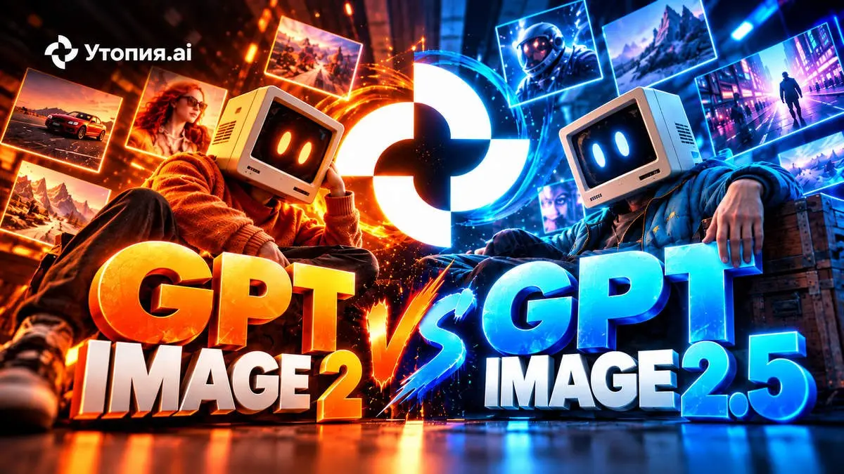 GPT Image 2 против 2.5: большое сравнение для дизайнера
Новая версия всегда выглядит сильнее - пока не получает настоящий дизайнерский бриф. Ставим GPT Image 2.0 и 2 | Сетка — социальная сеть от hh.ru