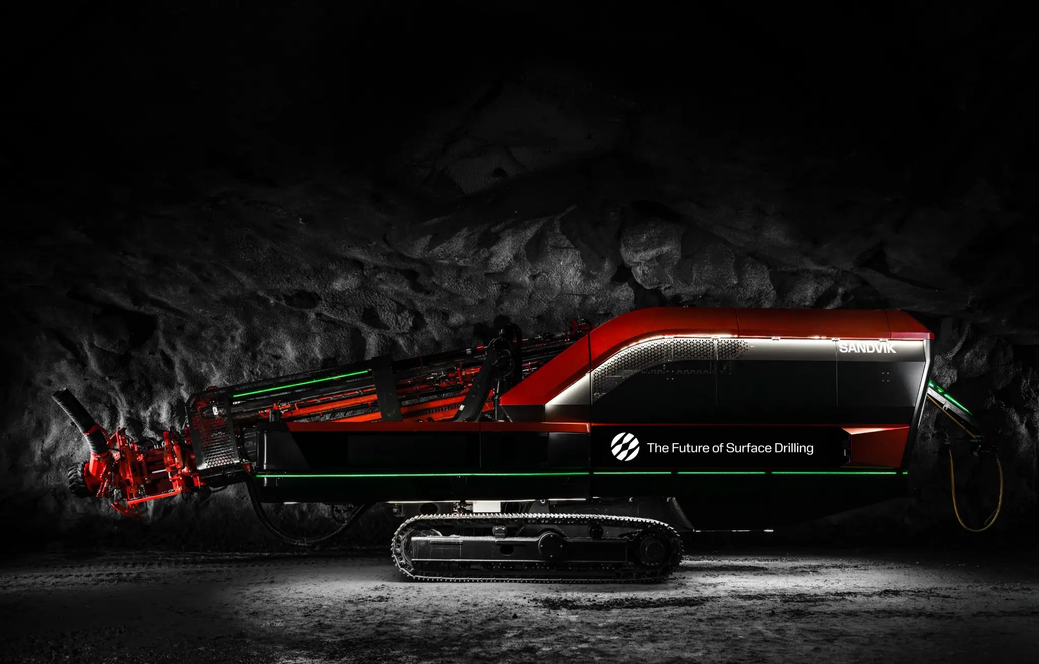 Концепт автономной электрической бурустановки от Sandvik | Сетка — социальная сеть от hh.ru