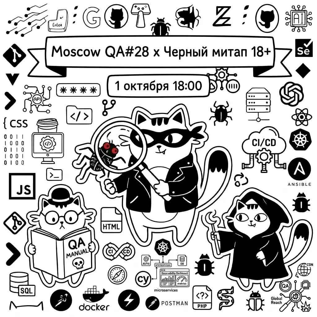 ⚡️⚡️ Открываем регистрацию на митап Moscow QA #28 | Сетка — социальная сеть от hh.ru