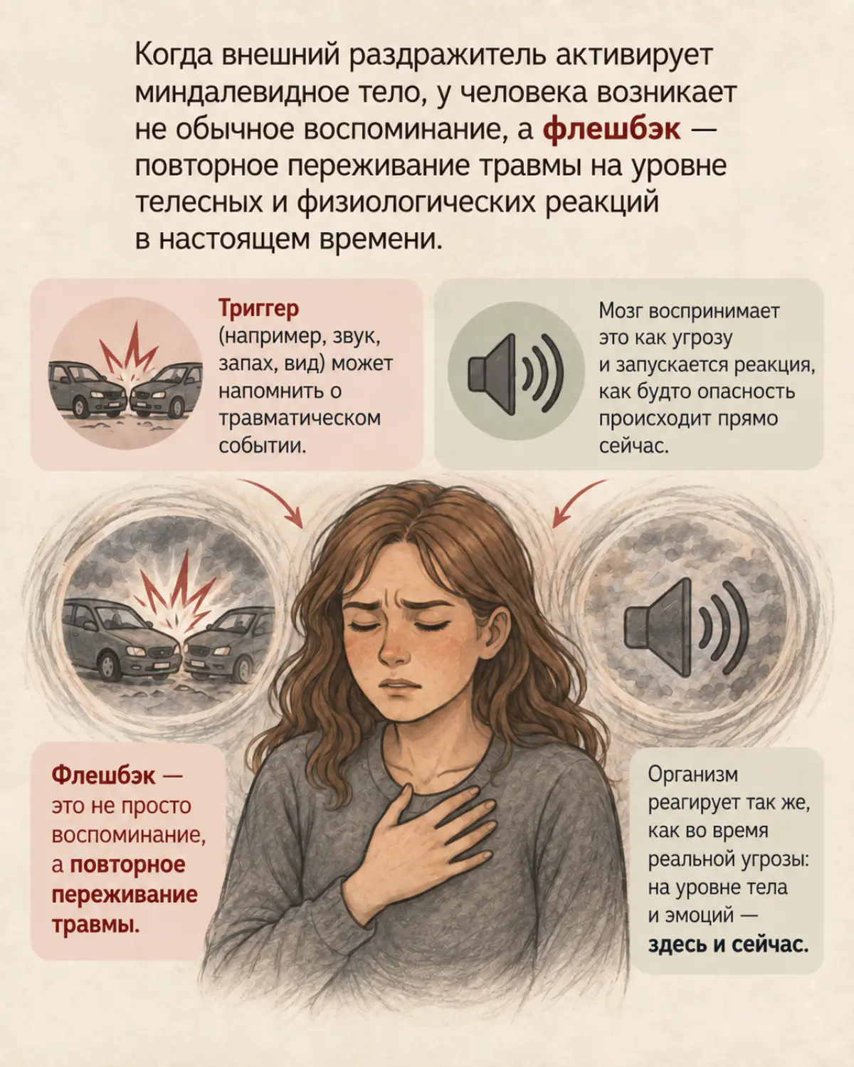 На сессиях мне часто задают вопросы: как работает метод? почему событие не забывается? почему я давно сделал выводы, всё понимаю, а вести себя иначе не могу? что происходит с мозгом?
И человек хочет и... | Сетка — социальная сеть от hh.ru