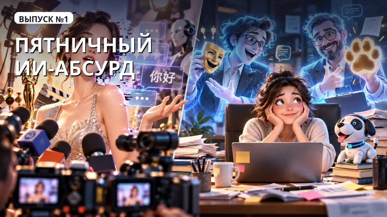 🙈 Пятничный ИИ-абсурд, выпуск №1 — две совершенно реальные истории из мира ИИ, которые приличный сценарист постеснялся бы сдавать редактору
🤖 https://dzen | Сетка — социальная сеть от hh.ru