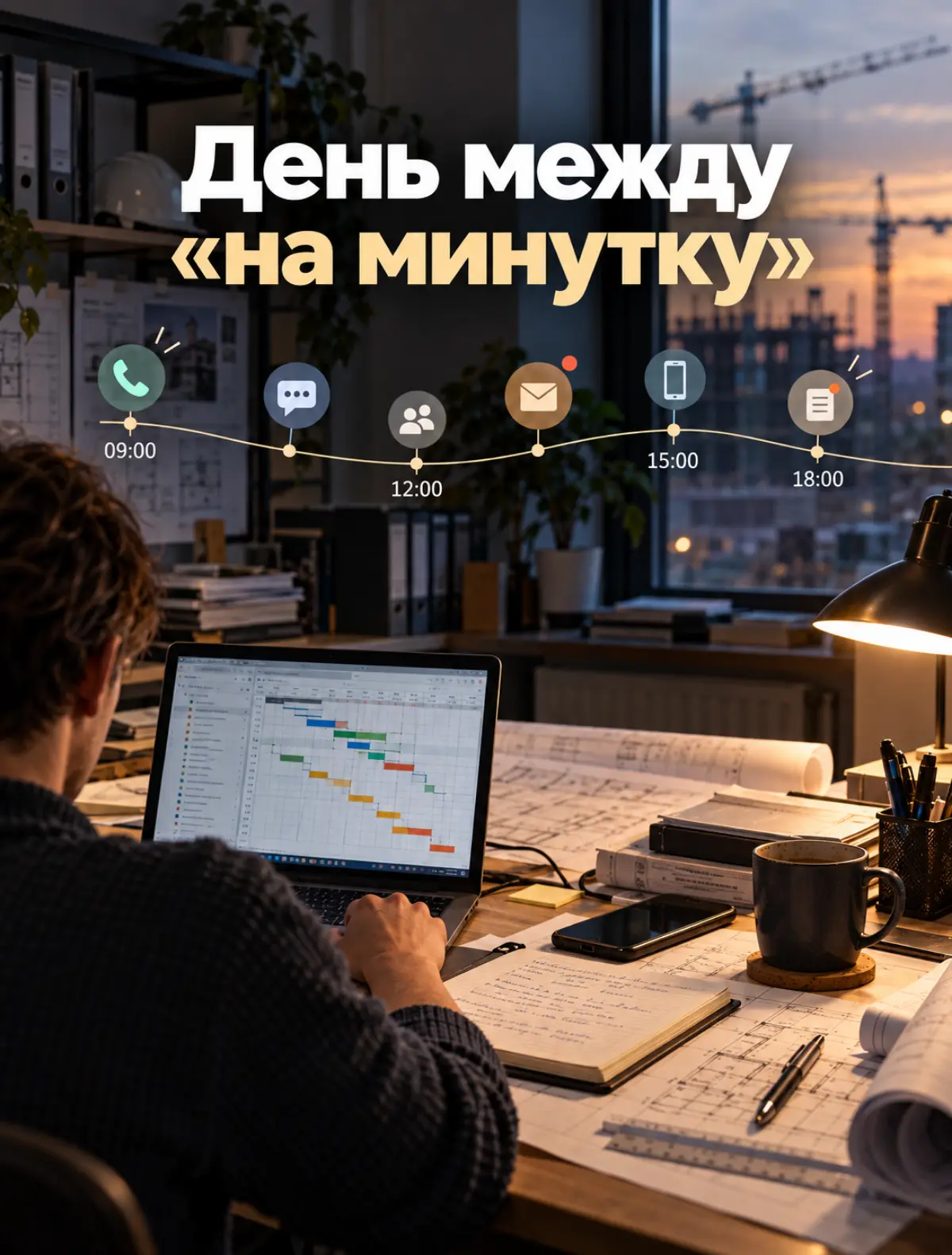 К вечеру ничего большого не сделал. Откуда тогда усталость? | Сетка — социальная сеть от hh.ru