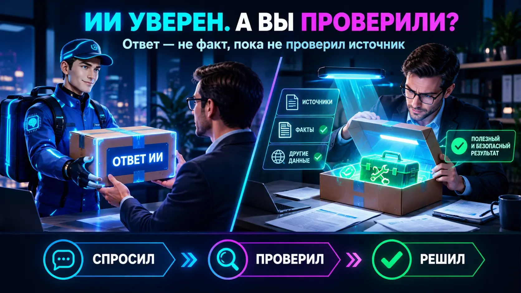 Как понять когда ИИ врет? 🤥 | Сетка — социальная сеть от hh.ru