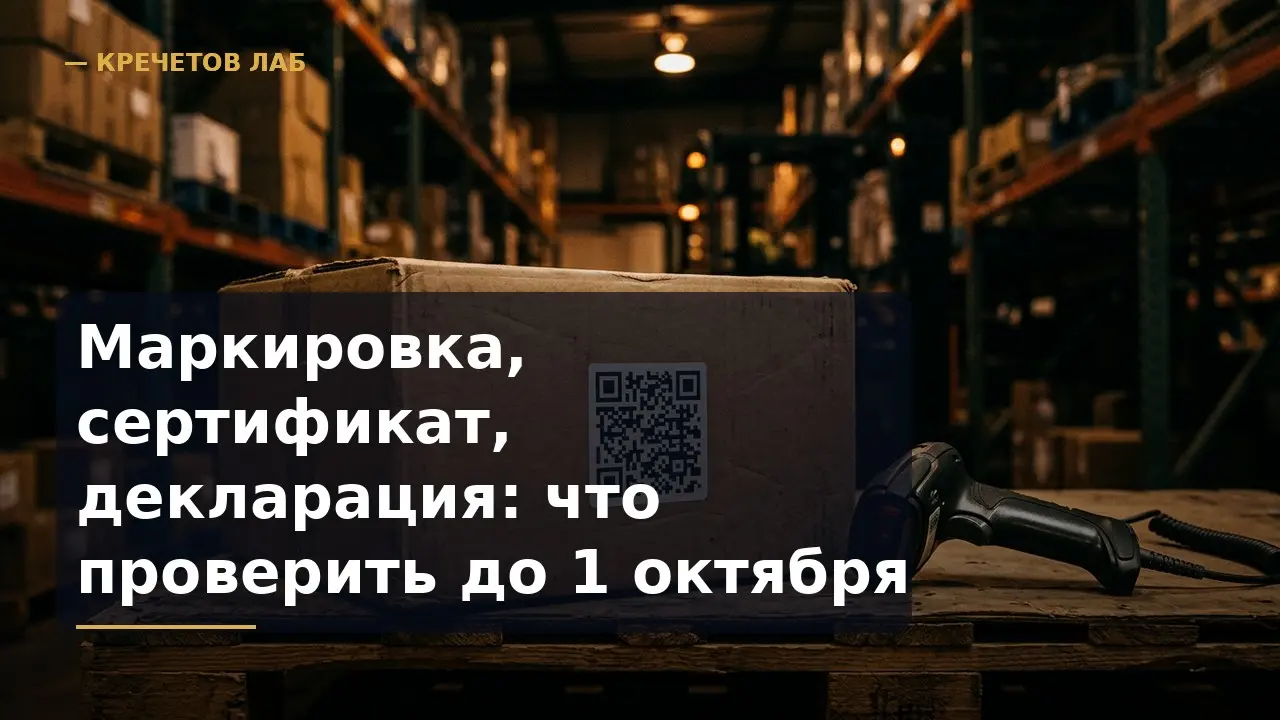 С 1 октября 2026 маркетплейсы проверяют документы на товары | Сетка — социальная сеть от hh.ru