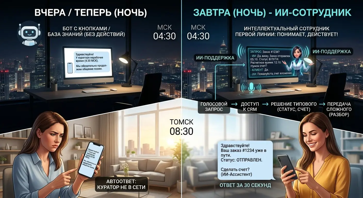 Поддержка 24/7: что изменилось за год | Сетка — социальная сеть от hh.ru