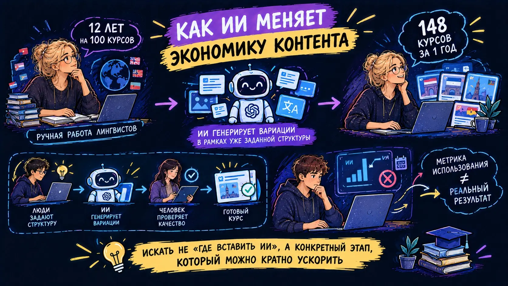 Как Duolingo изменила экономику создания контента | Сетка — социальная сеть от hh.ru