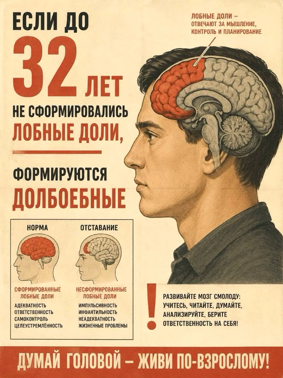 Формируйте лобные доли 😅👍 | Сетка — социальная сеть от hh.ru