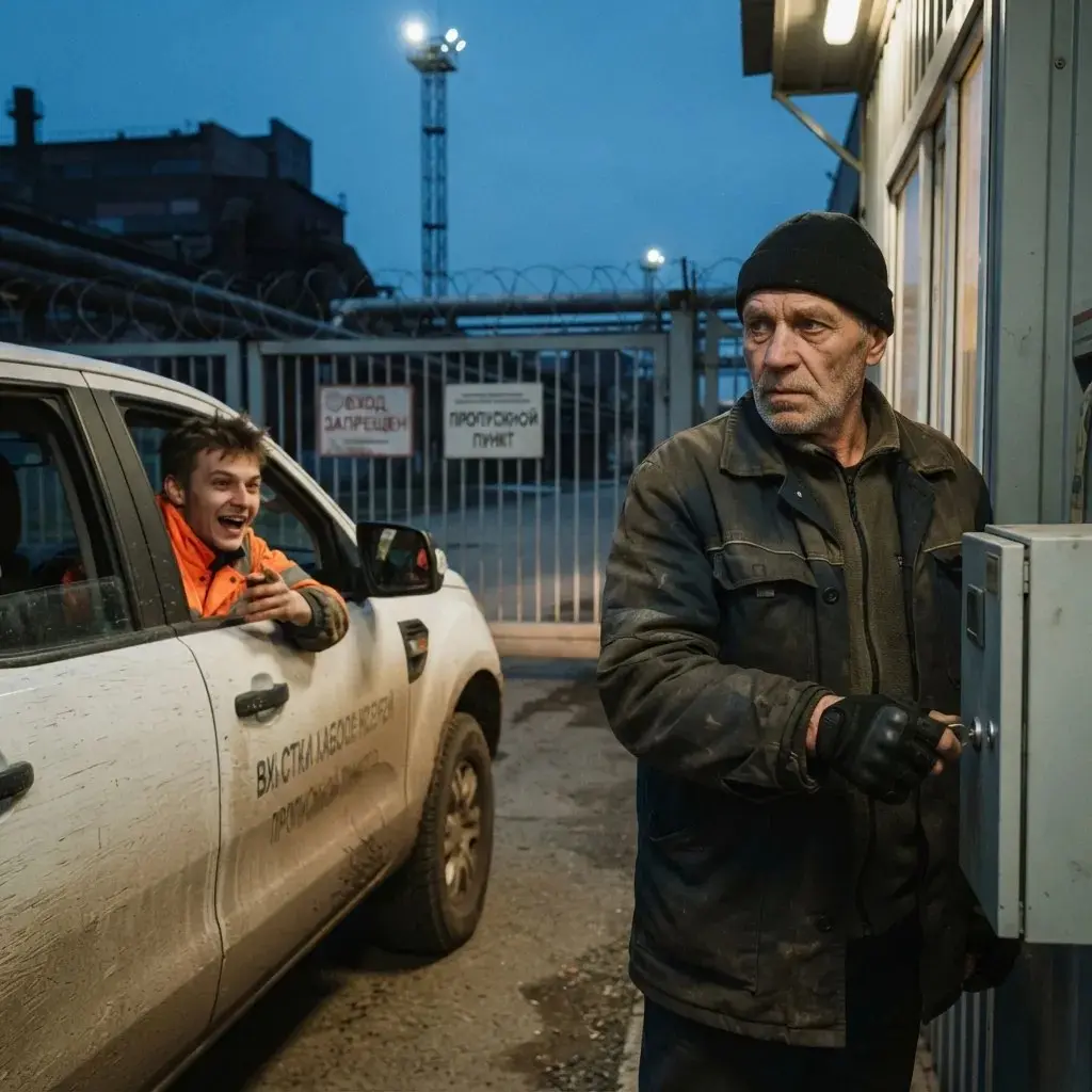 — Твое дело шлагбаум поднимать, — заявил инженер. Через минуту я заблокировал пульт и вызвал наряд
— Твое дело, дед, шлагбаум поднимать | Сетка — социальная сеть от hh.ru