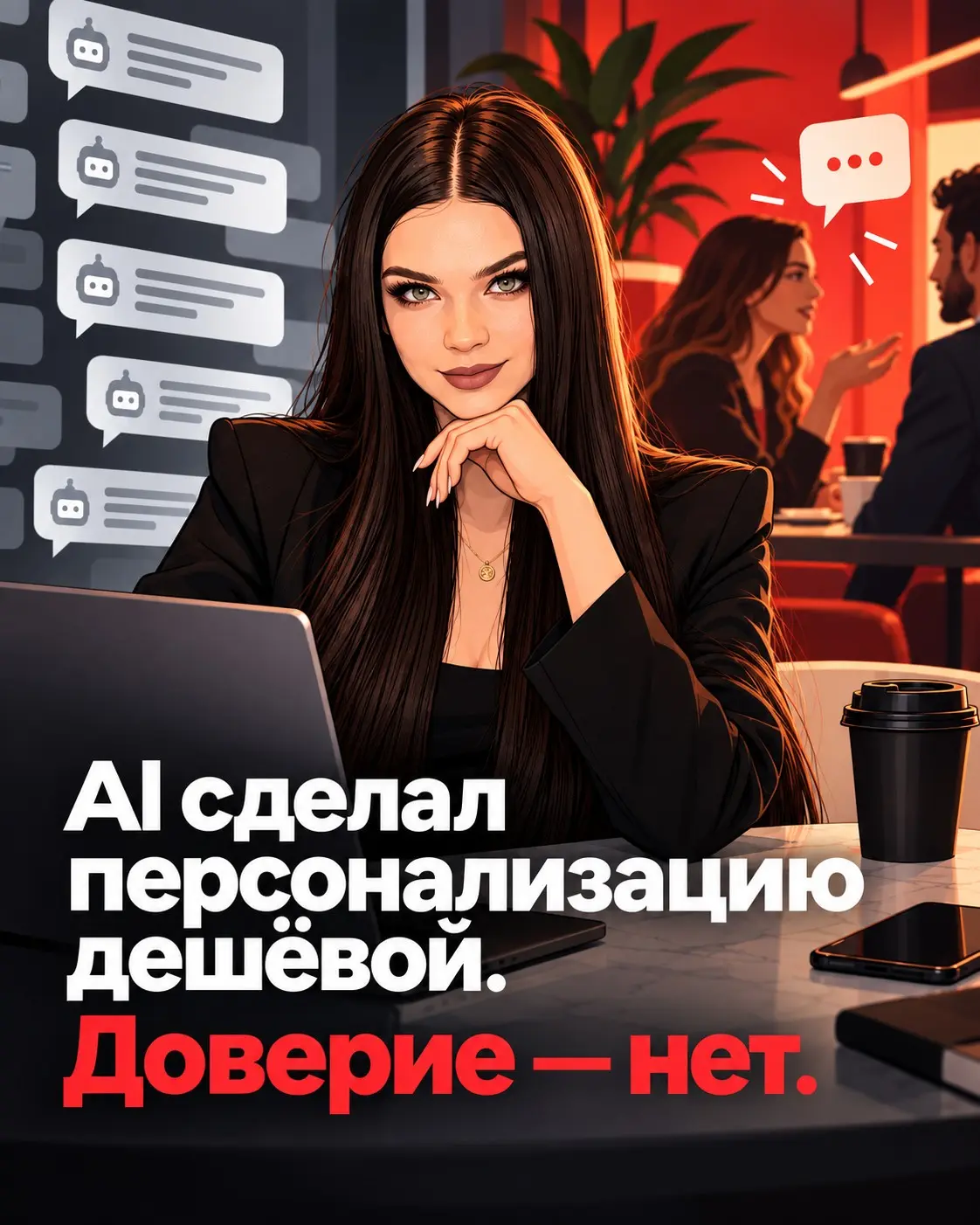 AI сделал персонализацию дешёвой. Доверие — нет. | Сетка — социальная сеть от hh.ru