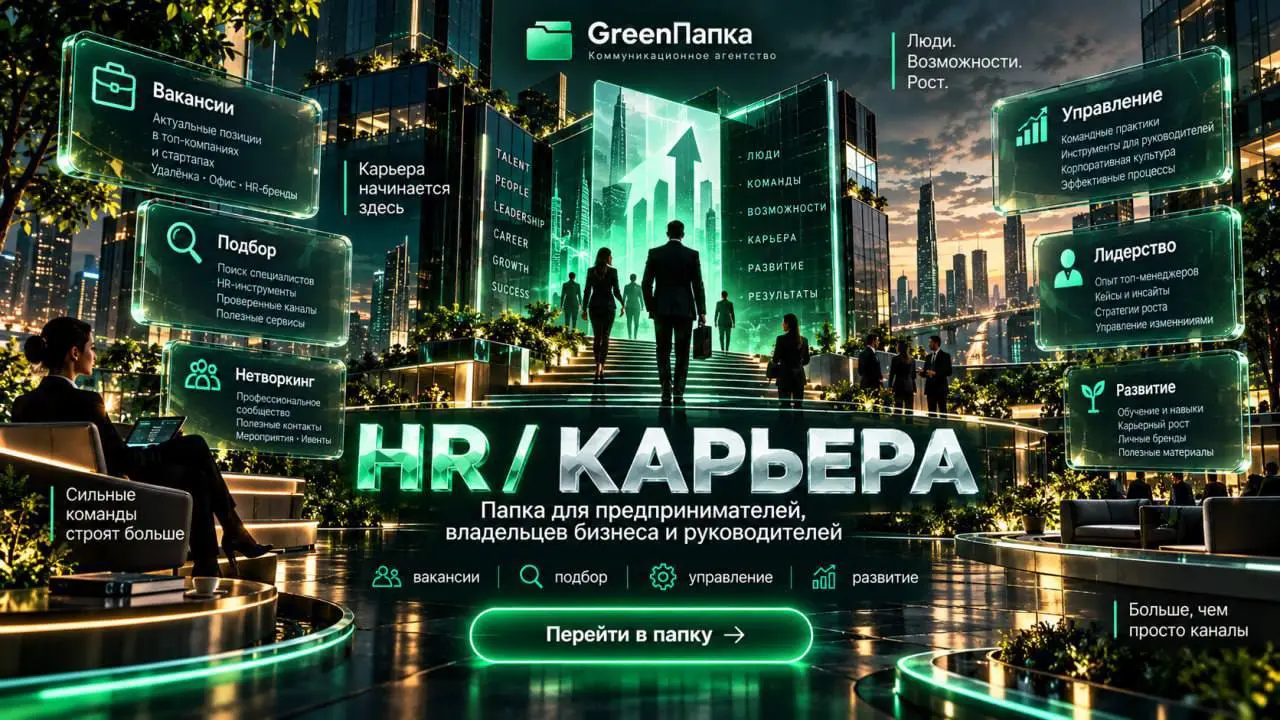 ⁉️ Устал искать интересные каналы с новостями из мира HR?
📁 СОХРАНИ СЕБЕ ЧТОБЫ НЕ ПОТЕРЯТЬ
В этой папке собраны каналы про фриланс и найм работников, которые помогают быстрее разобраться в сфере, нахо... | Сетка — социальная сеть от hh.ru