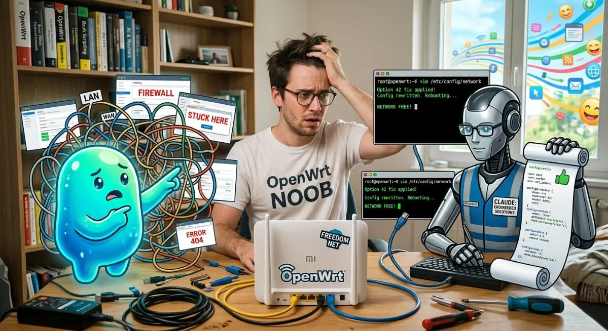 Как я OpenWRT настраивал | Сетка — социальная сеть от hh.ru