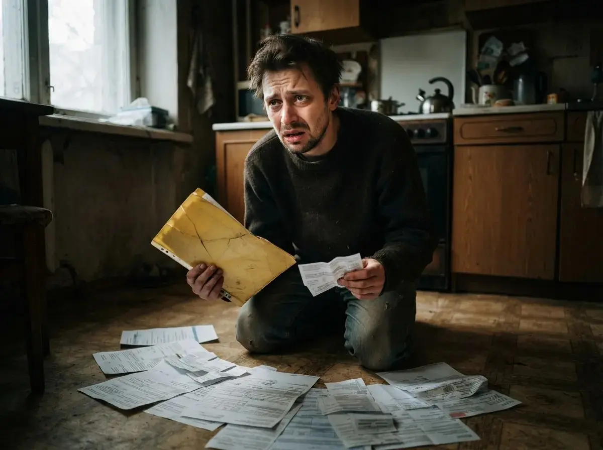 — Я ухожу к молодой, — отрезал отец. В тот же вечер я сменил замки, не зная его тайны
Желтая пластиковая папка с треснувшим корешком соскользнула с верхней полки и ударилась о ножку дивана | Сетка — социальная сеть от hh.ru