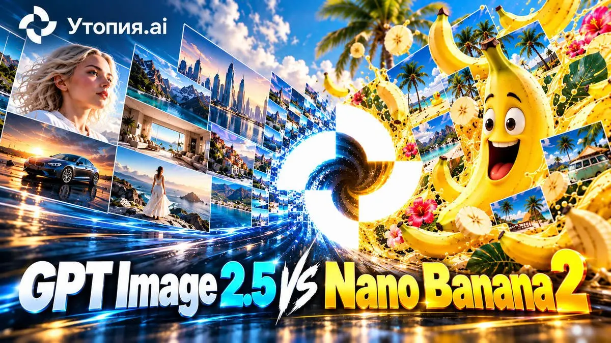 GPT Image 2.5 и Nano Banana 2: большое сравнение для дизайнера. 15 промптов
Сравниваем Nano Banana 2, GPT Image 2.5 Flare и GPT Image 2 | Сетка — социальная сеть от hh.ru