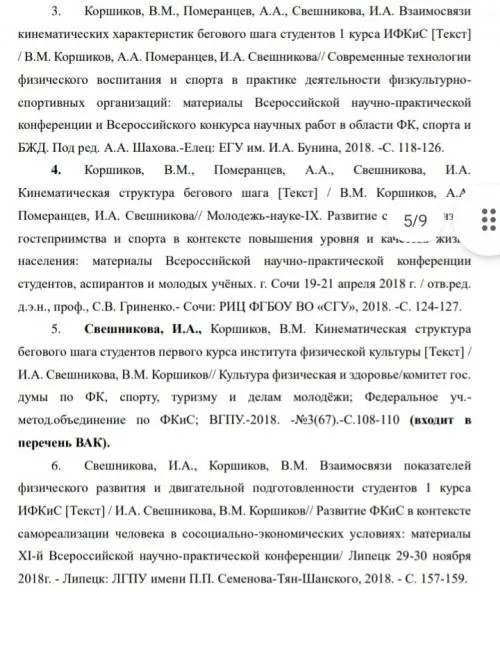 Ирина Свешникова
