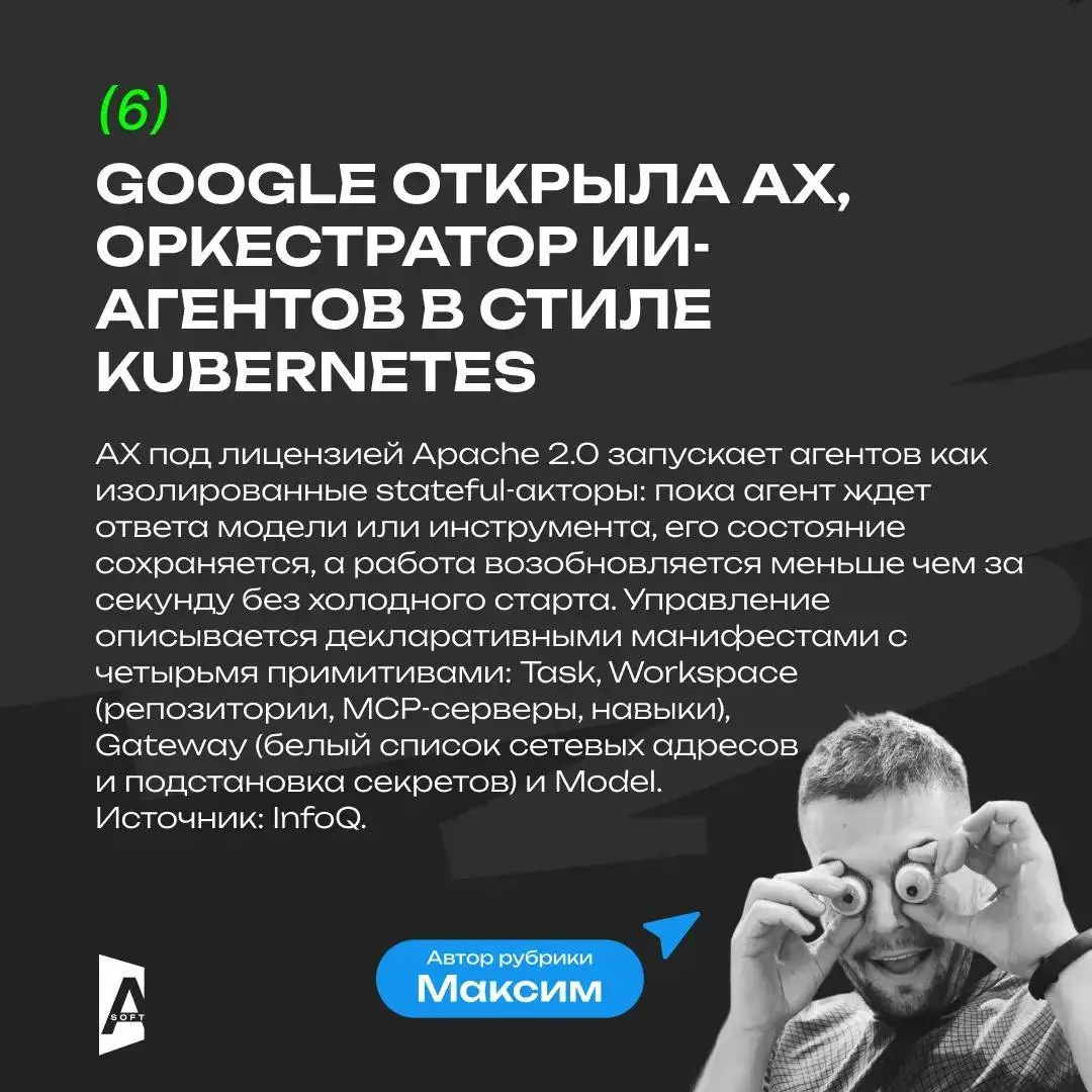 Субботний IT-дайджест 🤓
Остаемся на «острие» технологий вместе с Максимом Руденко 🔪 | Сетка — социальная сеть от hh.ru