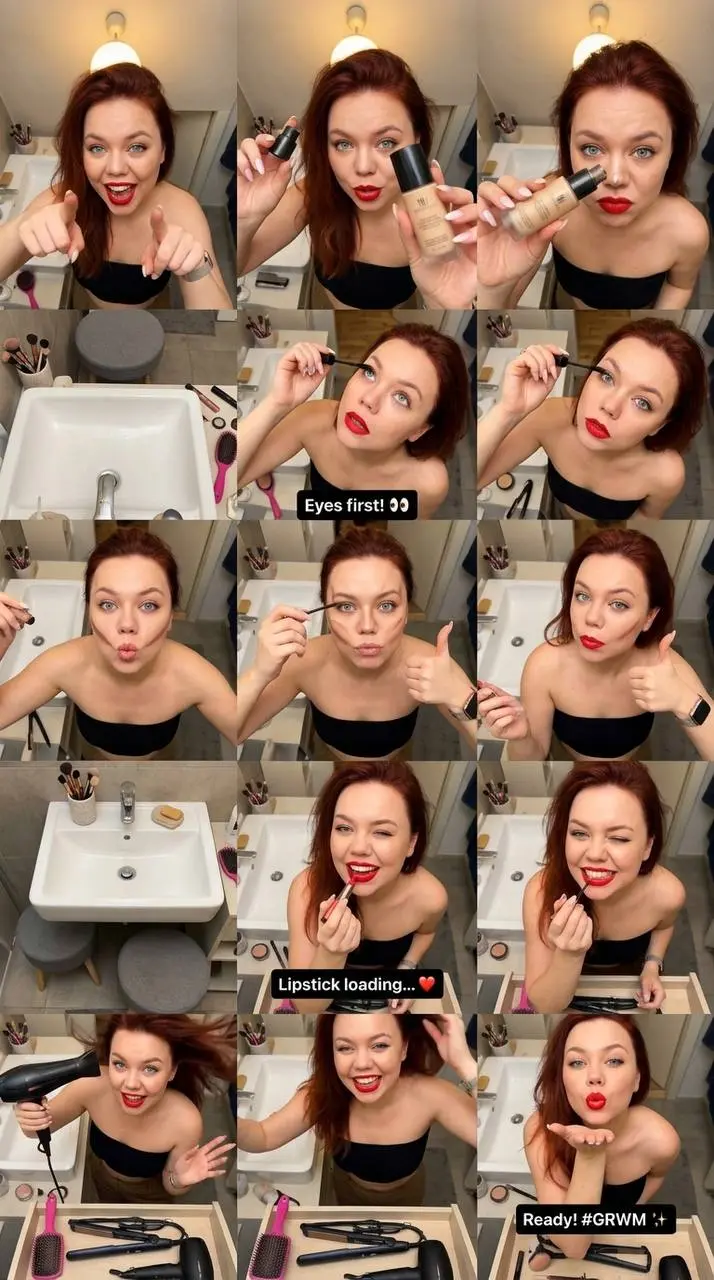 Коллаж GRWM 📸
Как сделать?
1). Заходим на сайт http://v2bot | Сетка — социальная сеть от hh.ru