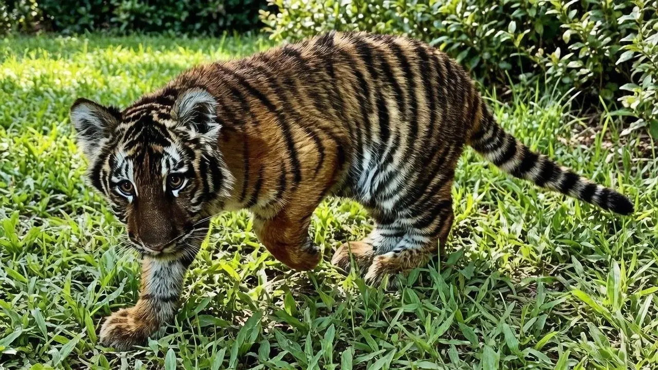🐯Спасённого тигрёнка бойцы СВО передали в зоопарк Ставрополя
Военнослужащие 20-й гвардейской мотострелковой дивизии 8-й армии ЮВО обнаружили вольер с маленькой тигрицей во время освобождения посёлка А... | Сетка — социальная сеть от hh.ru