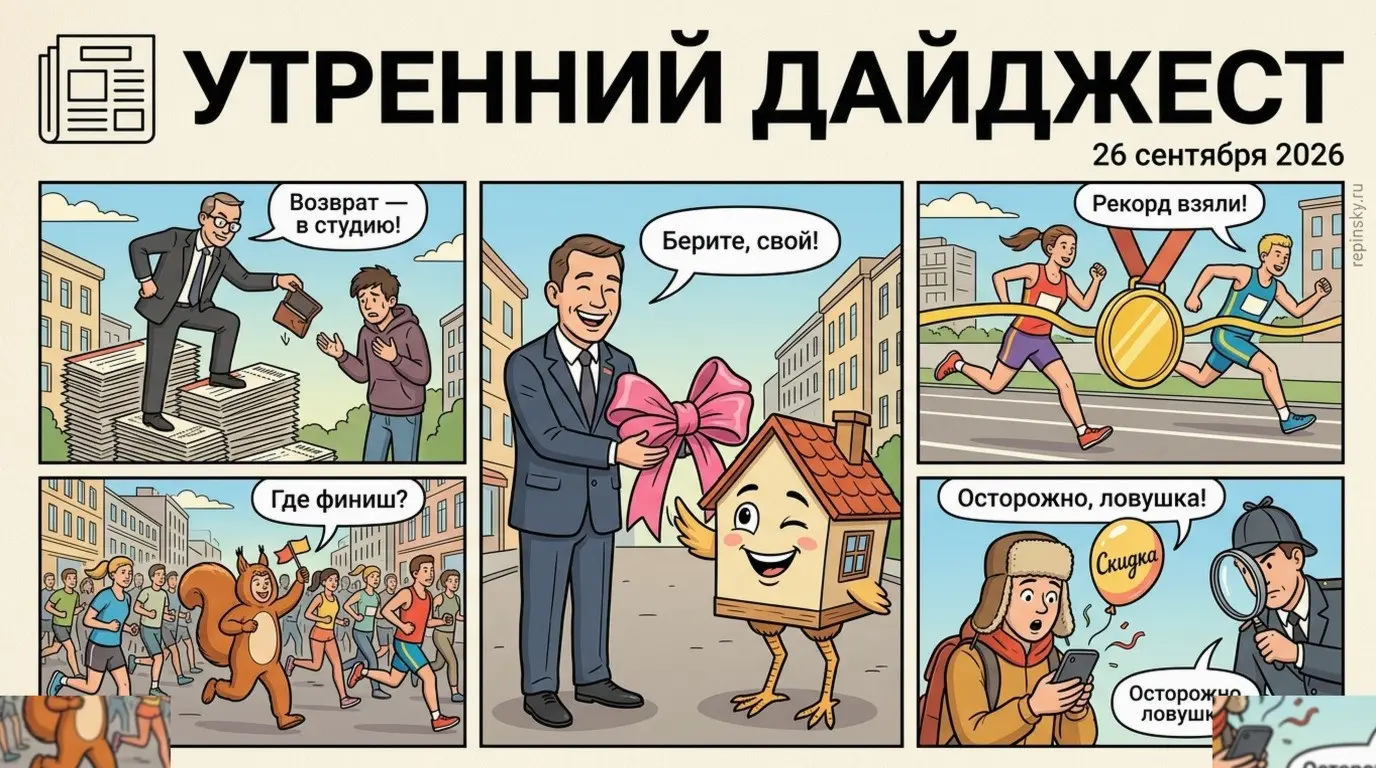 Утренний дайджест | Сетка — социальная сеть от hh.ru
