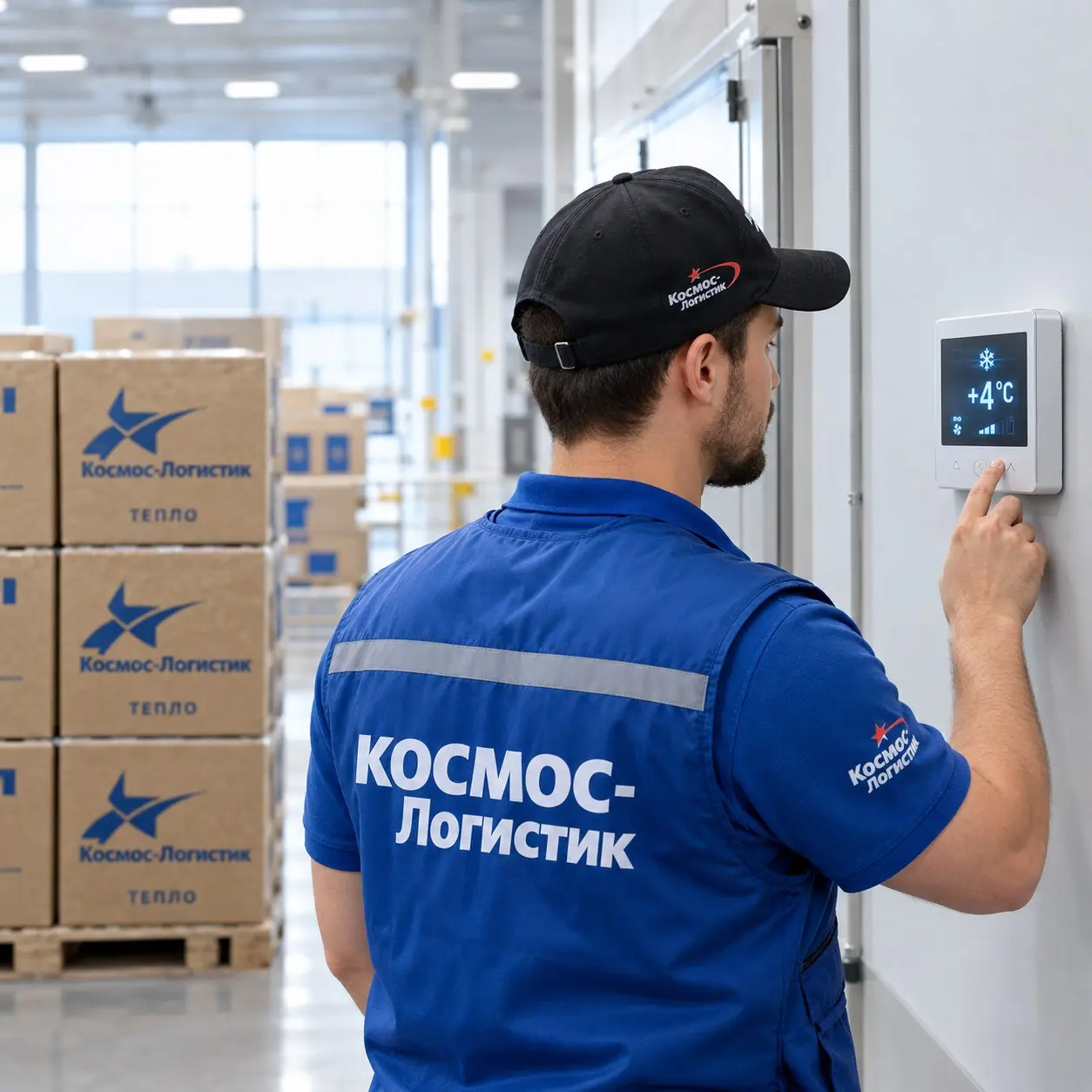 Контроль температуры на складе зимой
Ставьте термодатчики на высоте 2 метров и калибруйте их раз в 14 дней. Мы в Космос Логистик готовим тепловые завесы к 1 ноября при хранении от 25 ₽/паллет | Сетка — социальная сеть от hh.ru