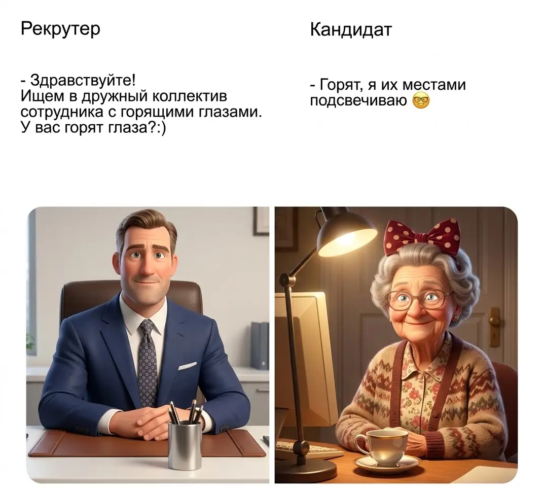 «Ищем молодого и дерзкого»: кто кого и как? | Сетка — социальная сеть от hh.ru