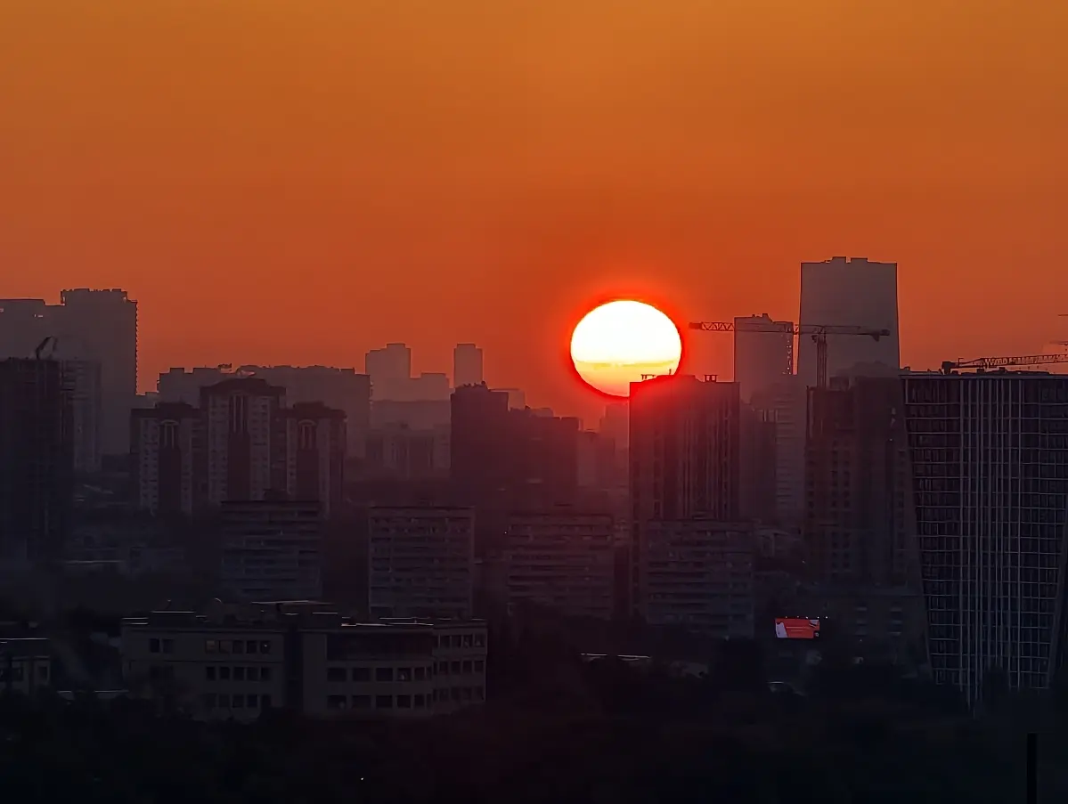#рассвет #москва #осень #природа #город | Сетка — социальная сеть от hh.ru