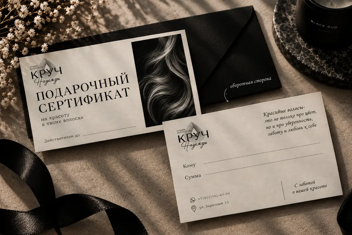 Редизайн подарочного сертификата ✨ | Сетка — социальная сеть от hh.ru