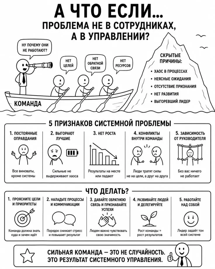 Квинтэссенция системного подхода к управлению людьми.🎰
Свойства целого не равны простой сумме свойств его частей | Сетка — социальная сеть от hh.ru