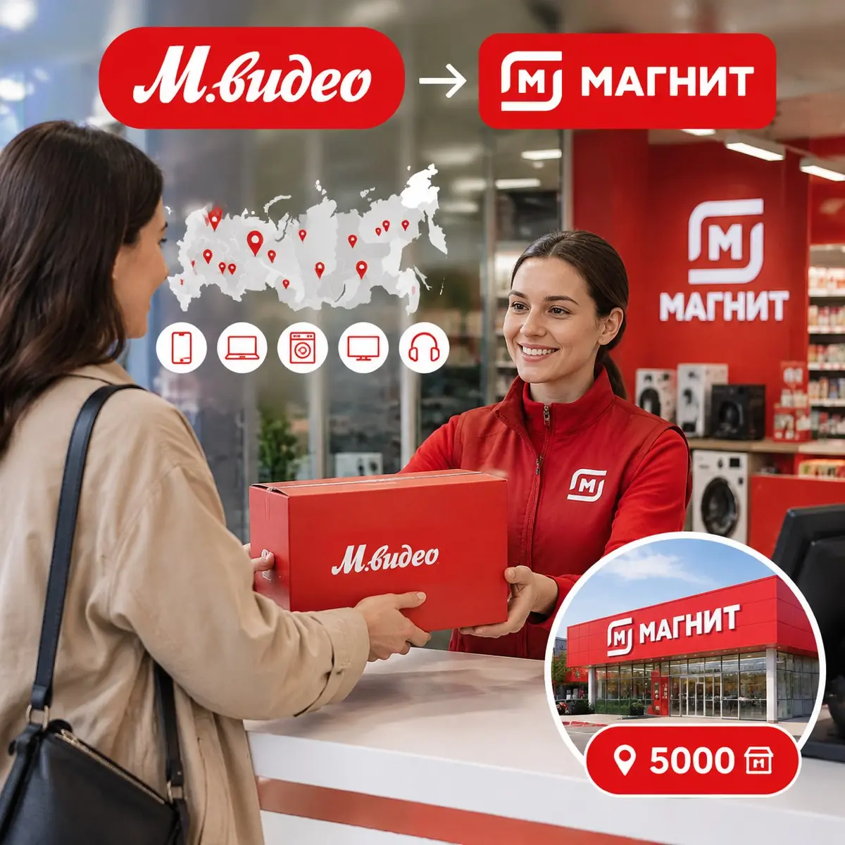 «М.Видео» выходит на новый уровень | Сетка — социальная сеть от hh.ru