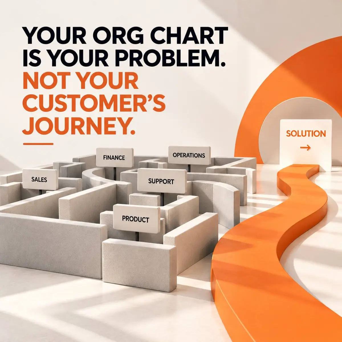 Your org chart is not your customer’s problem | Сетка — социальная сеть от hh.ru