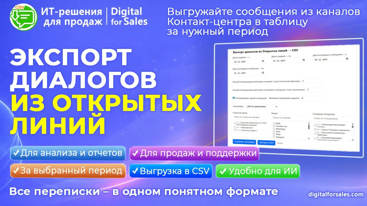 Диалоги Открытых линий — источник данных, а не переписка | Сетка — социальная сеть от hh.ru