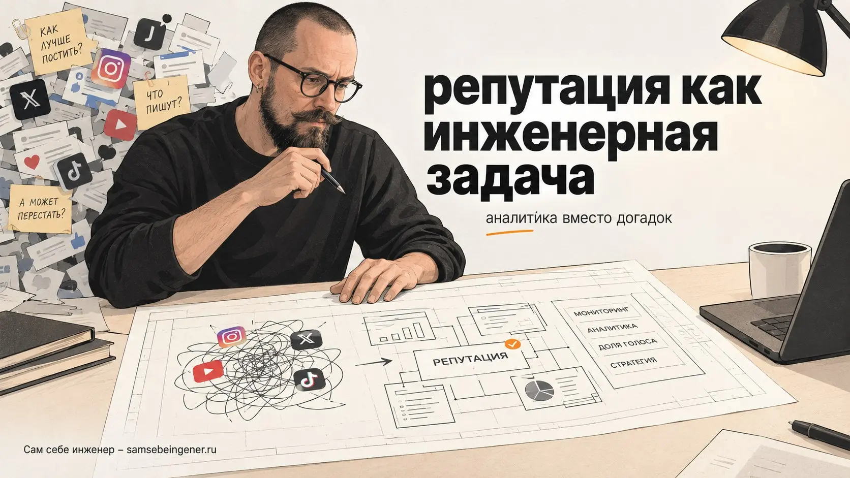 Как оценить свой личный бренд: какие 5 инструментов для аналитики соцсетей выбрать?
Для роста в 2026 году эксперту нужны не охваты, а твердые данные | Сетка — социальная сеть от hh.ru