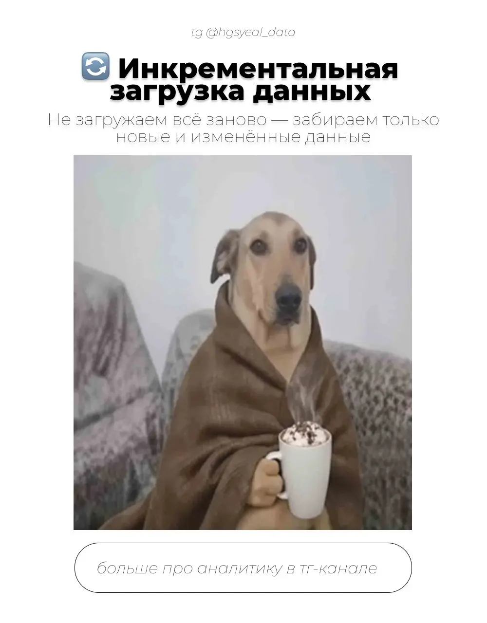 Инкрементальная загрузка данных | Сетка — социальная сеть от hh.ru
