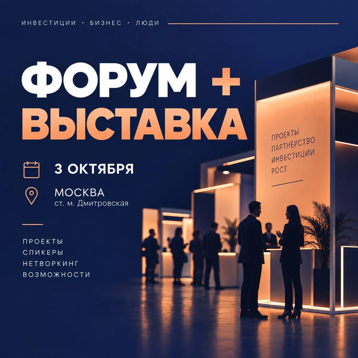 🔥 ОСТАЛОСЬ ВСЕГО 30 МЕСТ — УЖЕ В ЭТУ СУББОТУ ВСТРЕЧАЕМСЯ НА ФОРУМЕ + ВЫСТАВКЕ INVESTPEOPLE
До одного из главных мероприятий INVESTPEOPLE этой осени остаются считанные дни — уже в эту субботу, 3 октябр... | Сетка — социальная сеть от hh.ru
