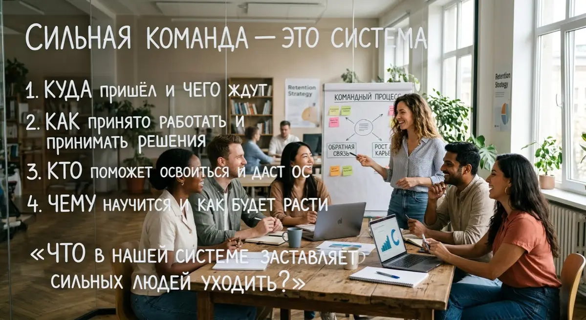 Сильная команда не появляется просто потому, что открыли новую вакансию. 💼
Найти человека — ещё не значит решить проблему | Сетка — социальная сеть от hh.ru