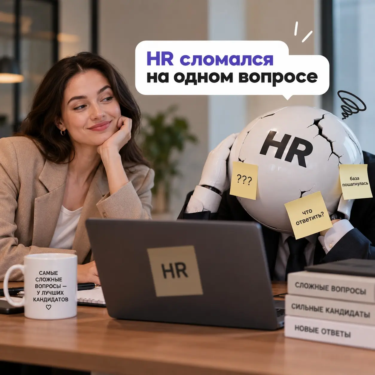 HR сломался на одном вопросе | Сетка — социальная сеть от hh.ru