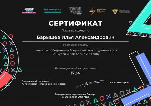 Network member avatar