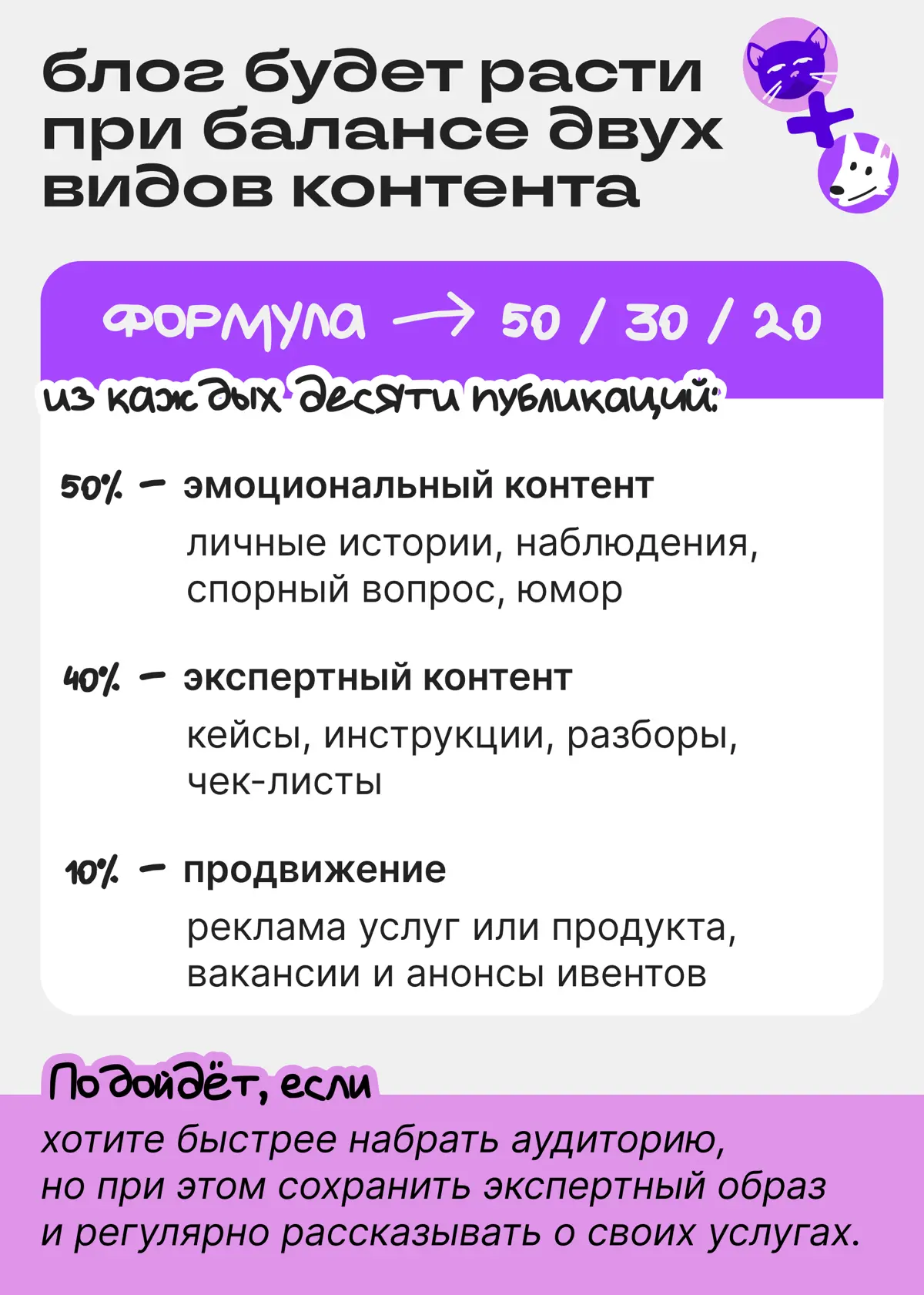 Экспертный VS личный контент: о чём писать? | Сетка — социальная сеть от hh.ru
