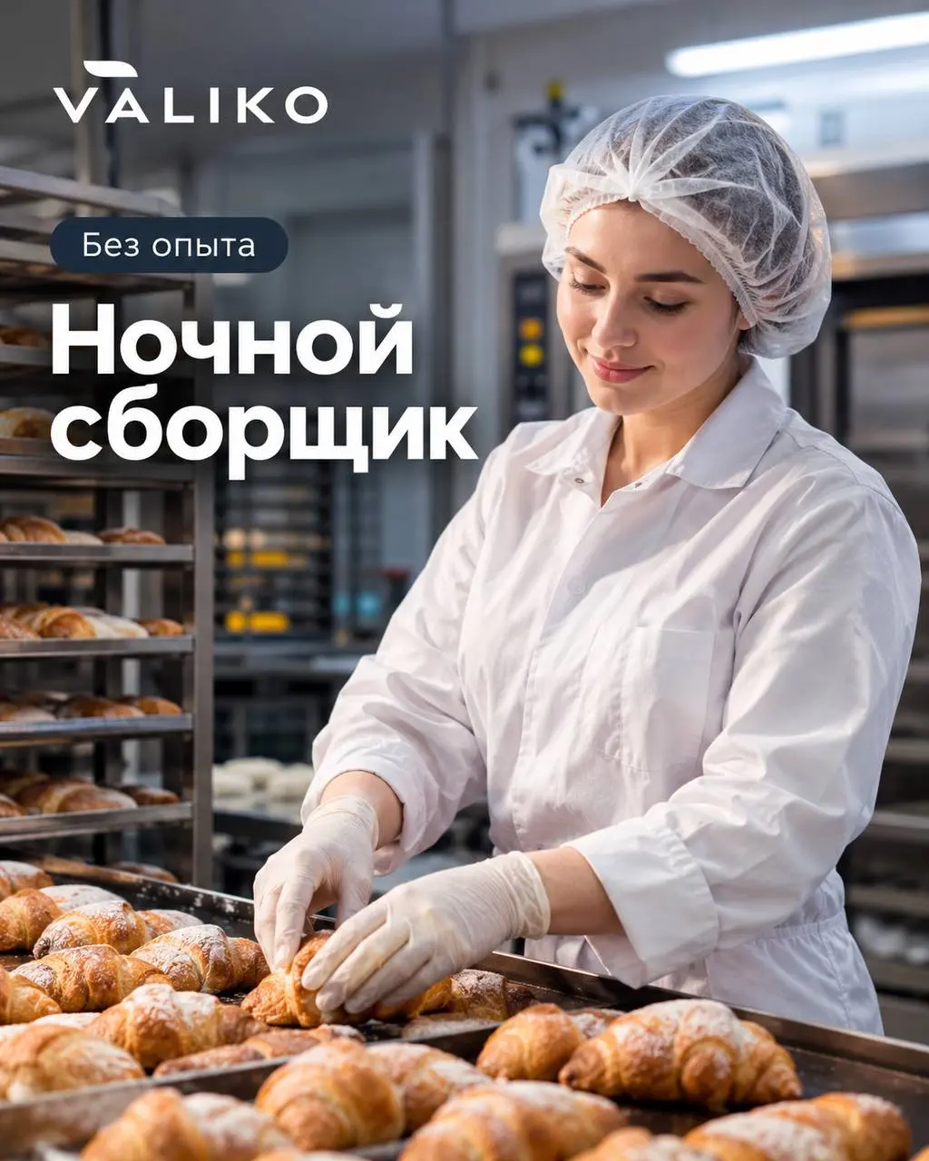 НОЧНОЙ СБОРЩИК НА ПРОИЗВОДСТВО
От 5 500₽/смена
VALIKO
• Москва
• Рестораны/Кафе
• @ale4k4a
Полное описание вакансии размещено в Телеграм и Макс. Переходите по ссылке в закрепленном сообщении | Сетка — социальная сеть от hh.ru