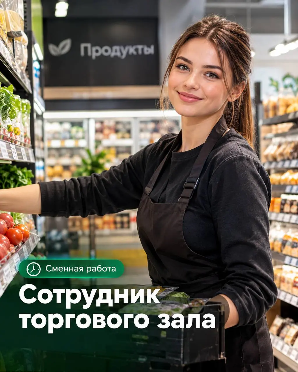 СОТРУДНИК ТОРГОВОГО ЗАЛА
От 5 000₽/смена
Продуктовый маркет
• Москва
• Розничная торговля
• +79168779107
Полное описание вакансии размещено в Телеграм и Макс | Сетка — социальная сеть от hh.ru
