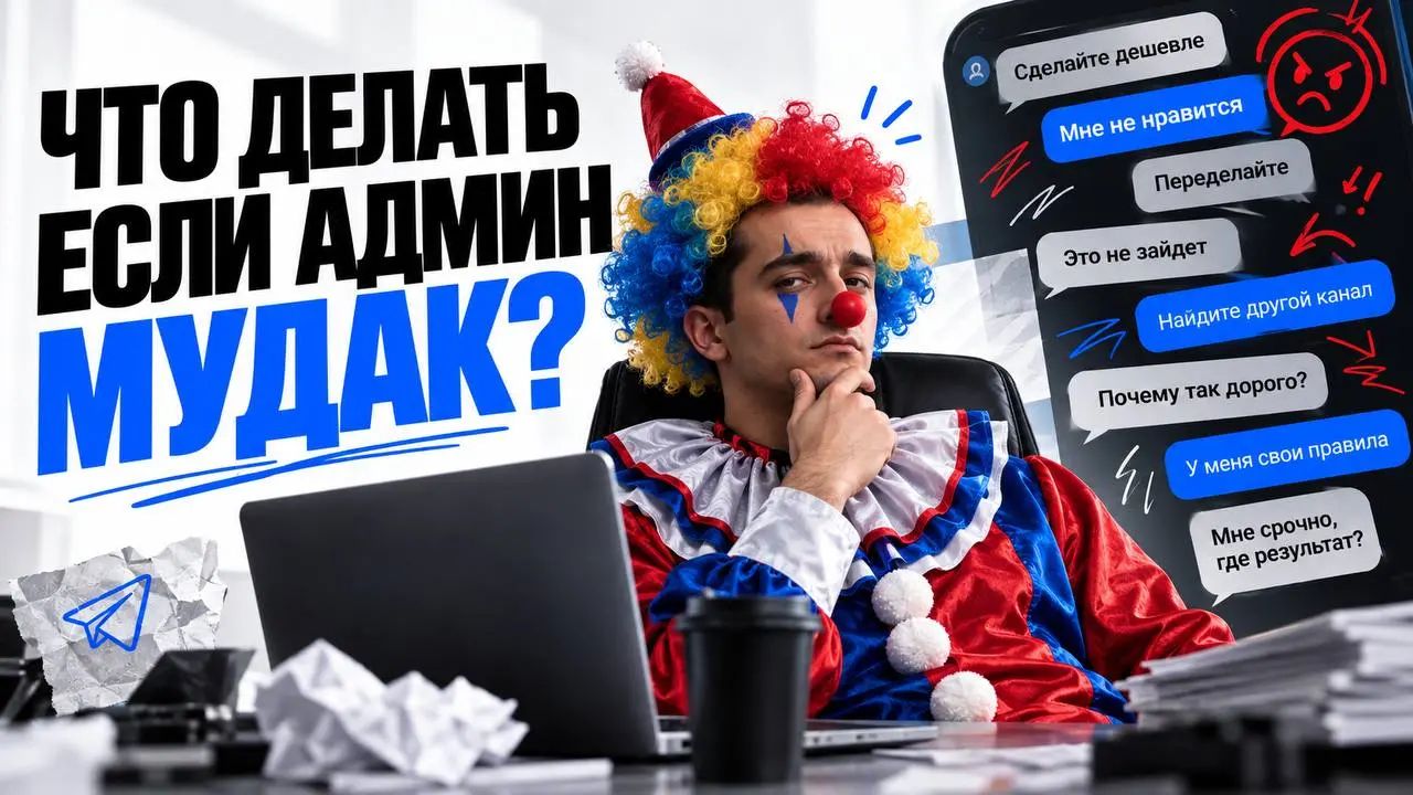 Хороший канал можно испортить одним админом
🗣Иногда по самому каналу вопросов почти нет и размещение хочется попробовать | Сетка — социальная сеть от hh.ru