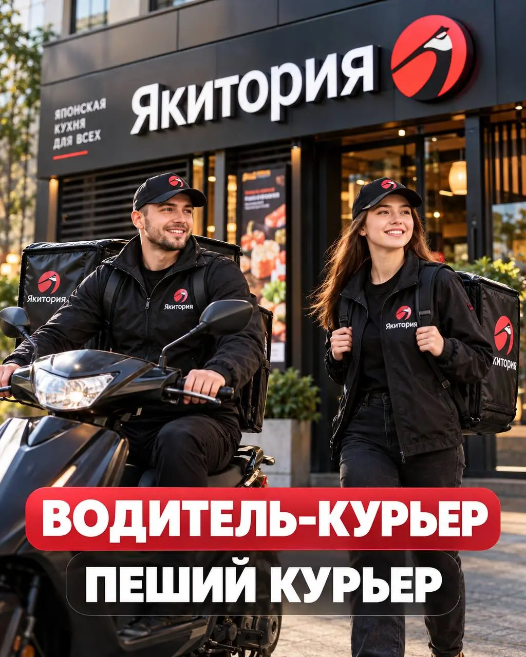 1️⃣ВОДИТЕЛЬ-КУРЬЕР,
2️⃣ПЕШИЙ КУРЬЕР
От 125 000₽
Якитория
• Москва, м | Сетка — социальная сеть от hh.ru