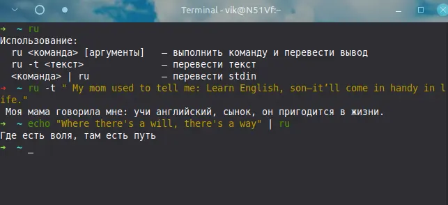 Терминал + русский 🇷🇺 перевод . Вы скажете это не возможно ?Тогда посмотрите фото 👇 | Сетка — социальная сеть от hh.ru