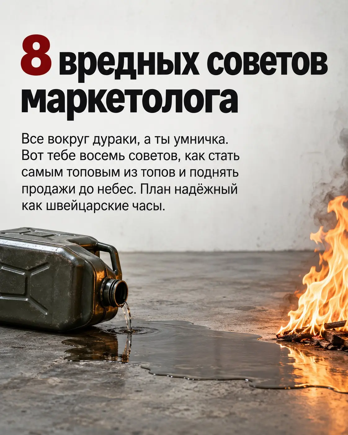 8 вредных советов маркетолога | Сетка — социальная сеть от hh.ru